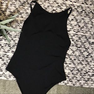 ZARA open-back bodysuit